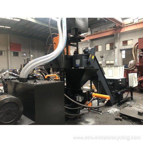 Recycle Metal Scrap Vertical Briquette Press Machine
